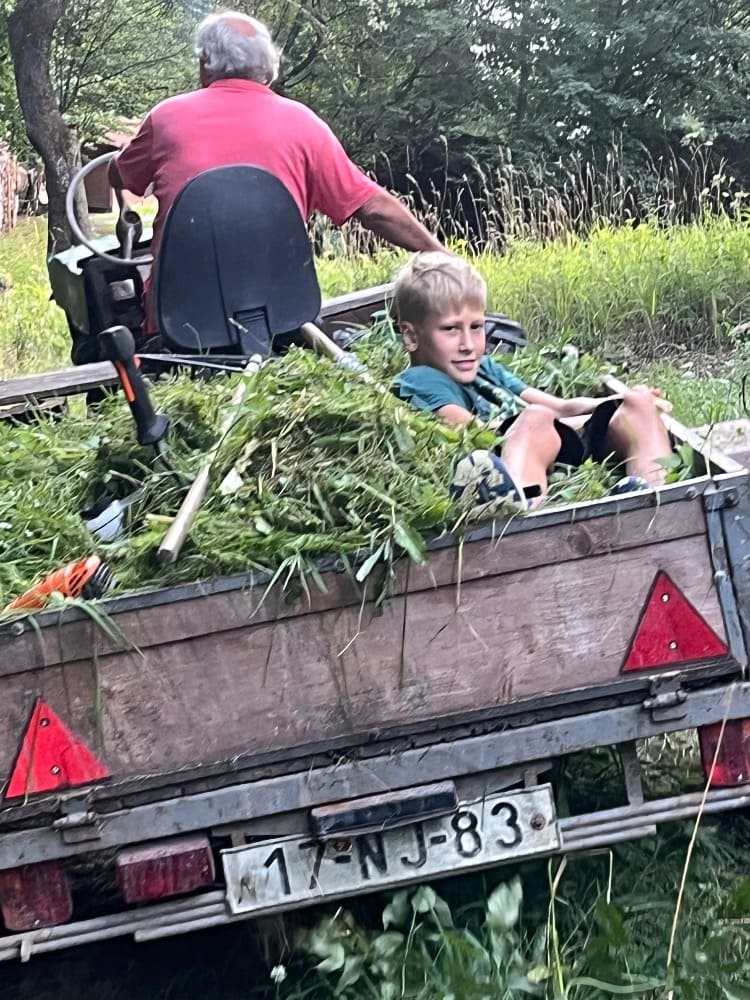 Léto u dědy — Veronika Hromadová